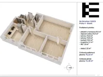 Pronájem bytu 3+1, Praha - Braník, Nad strouhou, 73 m2