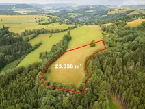 Prodej louky, Víchová nad Jizerou, 23358 m2