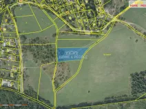 Prodej pole, Praha - Lipence, 3634 m2