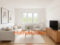 Pronájem bytu 2+1, Ostrava - Moravská Ostrava, náměstí Jiřího Myrona, 56 m2