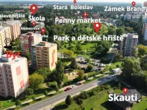 Pronájem bytu 3+1, Brandýs nad Labem-Stará Boleslav - Brandýs nad Labem, Na vinici, 70 m2