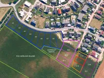 Prodej pozemku pro bydlení, Hrušovany u Brna, Pod Střediskem, 611 m2