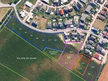 Prodej pozemku pro bydlení, Hrušovany u Brna, Pod Střediskem, 608 m2