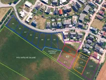 Prodej pozemku pro bydlení, Hrušovany u Brna, Pod Střediskem, 874 m2