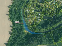 Dražba pozemku, Římov, 1687 m2