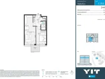 Prodej bytu 2+kk, Praha - Chodov, Komárkova, 46 m2