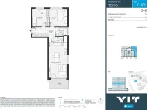 Prodej bytu 3+kk, Praha - Chodov, Komárkova, 69 m2