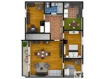 Pronájem bytu 4+1, Neratovice, Nerudova, 110 m2