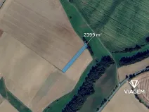 Prodej podílu pole, Budkov, 439 m2