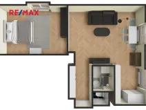 Prodej bytu 2+kk, Praha - Vršovice, Bělocerkevská, 52 m2