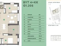 Prodej bytu 4+kk, Praha, 106 m2