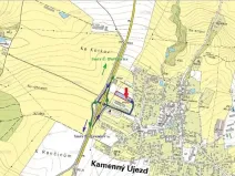 Prodej komerčního pozemku, Kamenný Újezd, Průmyslová, 4034 m2