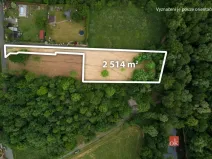 Prodej zahrady, Praha - Koloděje, 2514 m2