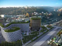 Pronájem kanceláře, Praha - Vokovice, Evropská, 525 m2
