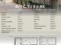 Prodej bytu 5+kk, Dubné, 131 m2