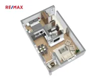 Pronájem bytu 2+kk, Chrudim, Dr. Bartůňka, 55 m2