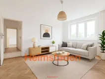 Pronájem bytu 2+1, Orlová - Poruba, Hornická, 53 m2