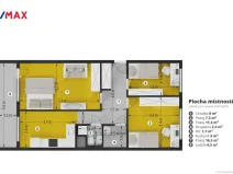 Pronájem bytu 3+1, Praha - Střížkov, Habartická, 61 m2