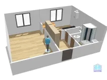 Prodej bytu 1+1, Stříbro, Na Vyhlídce, 33 m2