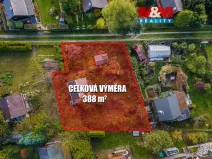 Prodej zahrady, Stružnice - Bořetín, 388 m2