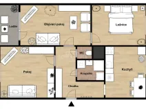 Prodej bytu 3+kk, Jablonec nad Nisou - Mšeno nad Nisou, Mšenská, 72 m2