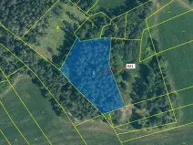 Dražba lesa, Kovčín, 4401 m2