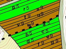 Dražba lesa, Archlebov, 2108 m2