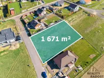Prodej pozemku pro bydlení, Jistebník, 1671 m2