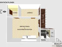 Pronájem bytu 2+kk, Olomouc, Dolní náměstí, 52 m2