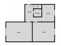 Prodej bytu 2+1, Praha - Hloubětín, Mochovská, 52 m2