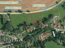 Prodej pozemku pro bydlení, Nová Bystřice, 3213 m2