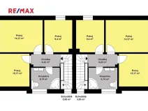 Pronájem rodinného domu, Veltruby, 97 m2