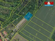 Prodej zahrady, Chabeřice - Holšice, 670 m2