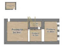 Pronájem obchodního prostoru, Klatovy - Klatovy I, Pražská, 125 m2