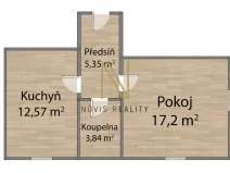 Pronájem bytu 1+1, Železná Ruda - Špičák, 38 m2