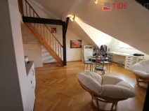 Pronájem atypického bytu, Praha, Křižíkova, 45 m2