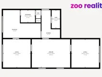 Prodej bytu 3+1, Volary, Sídl. Míru, 69 m2