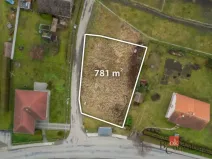 Prodej pozemku pro bydlení, Měník, 781 m2