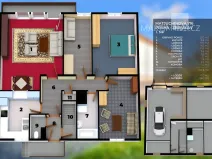 Prodej rodinného domu, Praha - Zbraslav, Matjuchinova, 102 m2