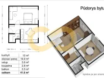 Prodej bytu 1+1, Větřní, Šumavská, 40 m2