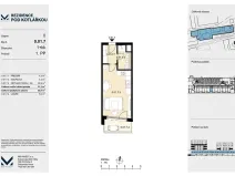 Prodej bytu 1+kk, Praha - Košíře, Leitzova, 31 m2