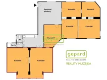 Pronájem kanceláře, Brno - Veveří, Moravské náměstí, 68 m2