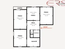 Prodej bytu 5+1, Semily, Bavlnářská, 85 m2