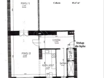 Pronájem bytu 2+kk, Praha - Karlín, Sokolovská, 87 m2