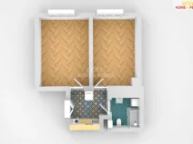 Pronájem bytu 2+1, Praha - Žižkov, Biskupcova, 48 m2