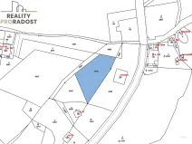 Prodej pozemku pro bydlení, Krupka - Horní Krupka, 1397 m2