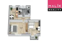 Prodej bytu 2+1, Ostrov, Hlavní třída, 64 m2