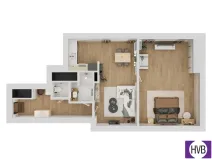 Prodej bytu 2+kk, Praha, Dělnická, 56 m2