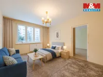 Pronájem bytu 1+1, Chomutov, Borová, 35 m2