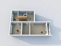 Pronájem bytu 3+1, Chomutov, Zahradní, 60 m2